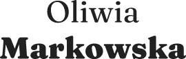 Oliwia Markowska - logo